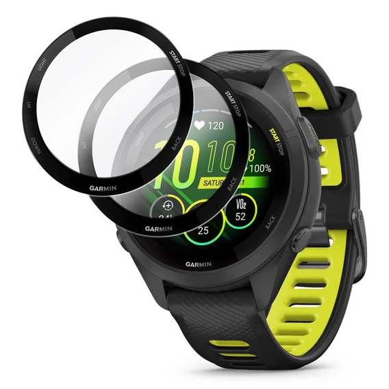 2x υβριδικό γυαλί ERBORD για Garmin Forerunner 265S