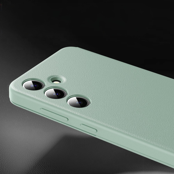 Αναδιπλούμενη θήκη για Samsung Galaxy S23 FE, Smart View Wallet, πράσινη