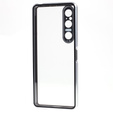 θήκη για το Sony Xperia 1 V, Magnetic Dual Glass, ασημένια