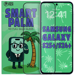 Σκληρό γυαλί 5D Full Glue Smart Palm για Samsung Galaxy S24+/S25+
