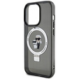 Θήκη Karl Lagerfeld Ring Stand Karl & Choupette MagSafe για iPhone 15 Pro