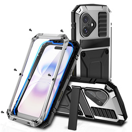 Θήκη R-JUST με βάση και ενσωματωμένο γυαλί για iPhone 17