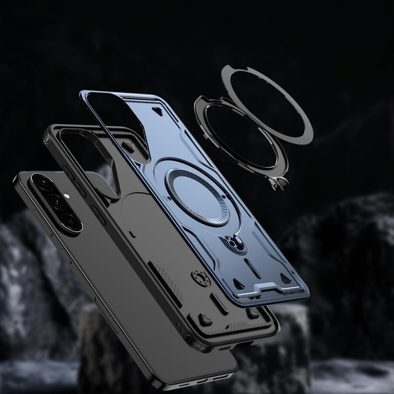 Θήκη για Samsung Galaxy A56, Military MagSafe, μπλε