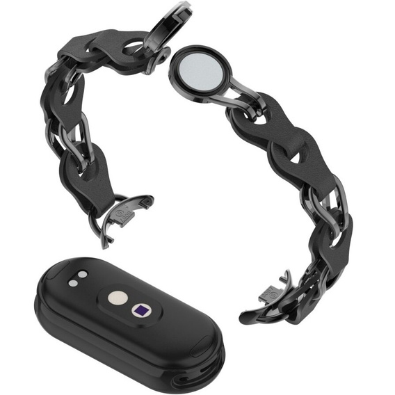 Γυναικείο βραχιόλι για Xiaomi Smart Band 10 / 9 / 8, μαύρη