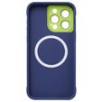 Θήκη για iPhone 15 Pro, ERBORD Armor Mag, μπλε
