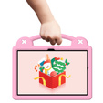 Παιδική θήκη για Samsung Galaxy Tab A9+, Cute Patterns, με βάση, ροζ