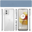 Θήκη για Motorola Moto G73 5G, Fusion Hybrid, διαφανής