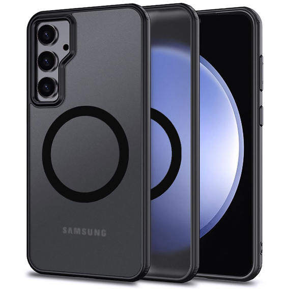 Θήκη για το Samsung Galaxy S23 FE, Υβριδική θήκη Fusion, για MagSafe, μαύρο