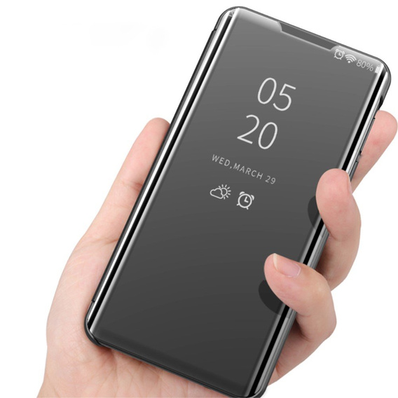 Θήκη για Xiaomi Mi 11 Lite / Mi 11 Lite 5G / 11 Lite 5G NE, Clear View, μαύρη