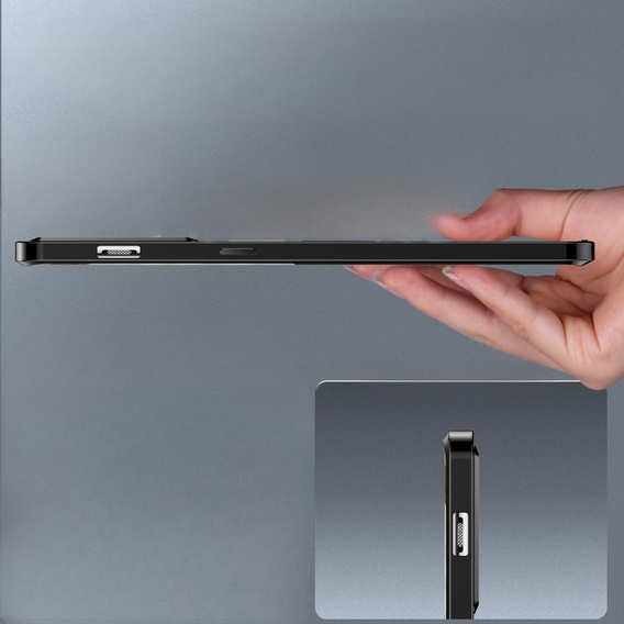 θήκη προστασίας κάμερας για το OnePlus 11 5G, CamShield MagSafe, διαφανής / μαύρη