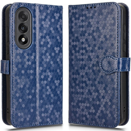 θήκη πτερύγιο για OnePlus Nord 5, Wallet Rhombus, μπλε