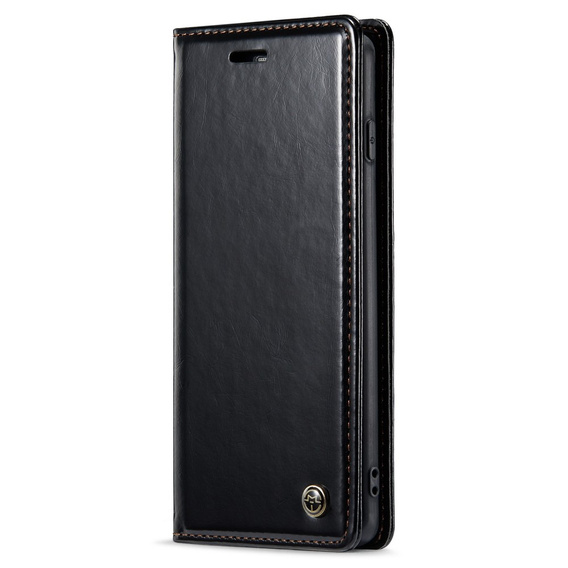 θήκη CASEME για Samsung Galaxy S10+ Plus, Waxy Textured, μαύρη