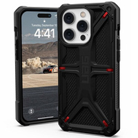 θήκη Urban Armor Gear για iPhone 14 Pro, Monarch, Kevlar μαύρη