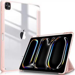 Θήκη για iPad Pro 11" 2024 (5 gen.), Smartcase Hybrid, με χώρο για γραφίδα, ροζ