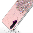 Θήκη για Huawei Nova 5T/Honor 20, Glittery, ροζ