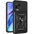 Θήκη για Infinix Note 12 2023, CamShield Slide, μαύρο