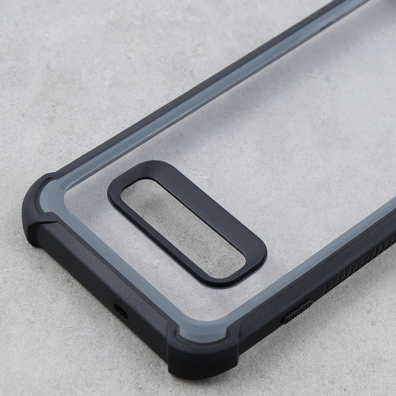 Θήκη για Samsung Galaxy S10 Plus, Dexnor Full Body Rugged, διαφανής / μαύρη