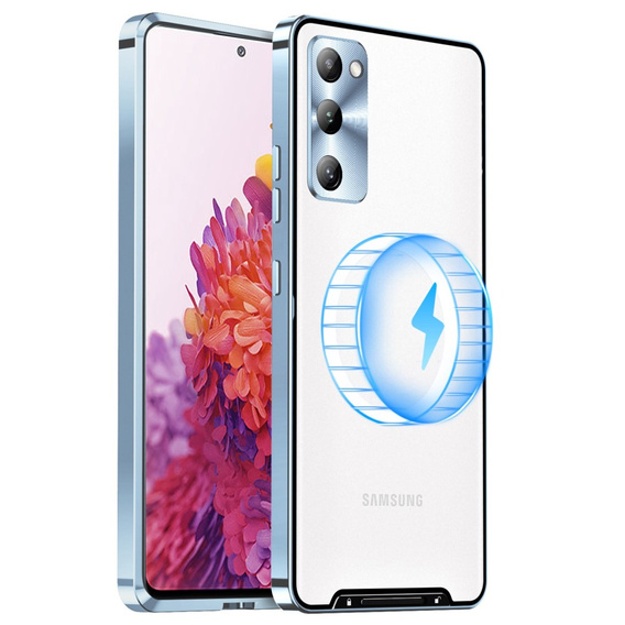 θήκη προστασίας κάμερας για το Samsung Galaxy S20 FE, CamShield MagSafe, διαφανής / μπλε