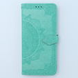 Θήκη με πτερύγιο για Xiaomi 13T / 13T Pro, Mandala, πράσινη