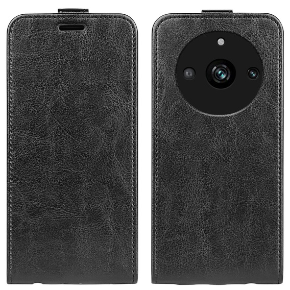 Θήκη με πτερύγιο για Realme 11 Pro 5G / Pro+ 5G, Flip, μαύρη