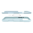 Θήκη Spigen για iPhone 17 Pro, σιλικόνη MagSafe, Mute Blue
