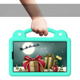 Παιδική θήκη για Samsung Galaxy Tab A9, Cute Patterns, με βάση, πράσινη
