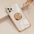 Θήκη για iPhone 11 Pro, Electro Ring, ροζ rose gold