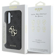 GUESS Θήκη για Samsung Galaxy A56 5G, 4G Big Metal Logo, μαύρη