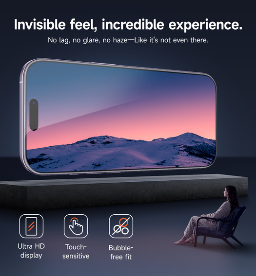 2x SURITCH γυαλί για iPhone 17 / 16 Pro