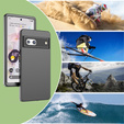 Αδιάβροχη θήκη IP68 για Google Pixel 7, Redpepper, μαύρη