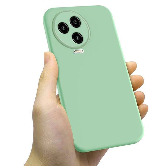 Θήκη για Infinix Note 12 Pro 4G / Note 12 2023, Silicone Lite, πράσινη