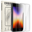 2x Μετριασμένο γυαλί για iPhone 7/8/SE 2020/SE 2022, ERBORD 9H Hard Glass στην οθόνη