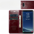 θήκη CASEME για Samsung Galaxy S8, Waxy Textured, κόκκινη