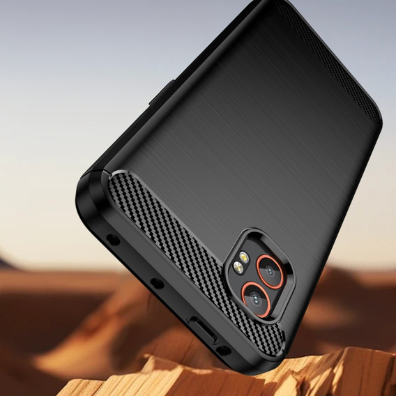 Θήκη για Samsung Galaxy Xcover 7 Pro, Carbon, μαύρη