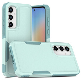 Θωρακισμένη θήκη για Samsung Galaxy A55 5G, Dual Shockproof, πράσινη