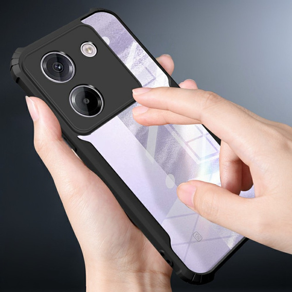Θήκη για Xiaomi Poco M7 Pro 5G, AntiDrop Hybrid, μαύρη