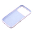 Θήκη σιλικόνης για iPhone 17 Pro, για MagSafe, αντικραδασμική, μοβ