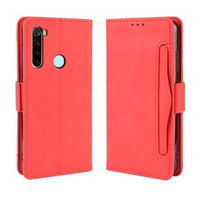 Θήκη με πτερύγιο για Xiaomi Redmi Note 8T, Card Slot, κόκκινη