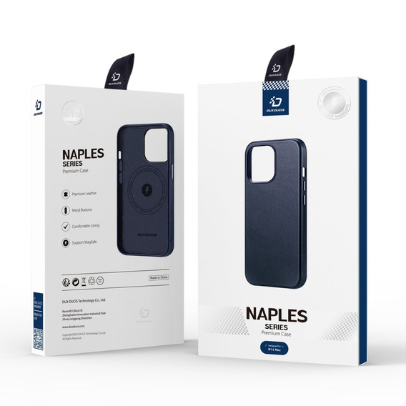 Θήκη για iPhone 14, Dux Ducis Max Naples, μπλε