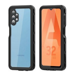 Αδιάβροχη θήκη IP68 για Samsung Galaxy A32 5G, SHELLBOX, μαύρη