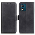 Θήκη με πτερύγιο για Motorola Moto E13, Wallet, μαύρη