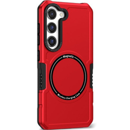 Θήκη για Samsung Galaxy S23 Plus, Protective MagSafe, κόκκινη