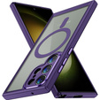 Θήκη για Samsung Galaxy S23 Ultra, ERBORD Impact Guard, MagSafe, σκούρο μωβ