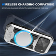 Θήκη R-JUST με προστατευτικό οθόνης και βάση για iPhone 17 Pro