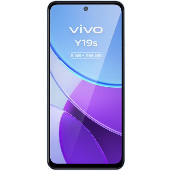 Μετριασμένο γυαλί 3D για Vivo Y19s, μαύρο πλαίσιο