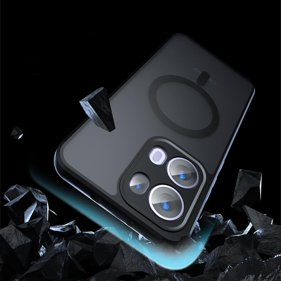 Θήκη για Oppo Reno 13 Pro, για MagSafe, ERBORD Μatt Case, μαύρη