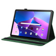 θήκη για το Lenovo Tab M10 Plus 10.6 Gen 3 TB-125F TB-128F, Butterfly, πράσινη