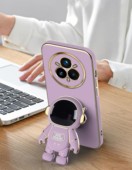 Θήκη για Realme 14 Pro+ 5G, Astronaut, μωβ