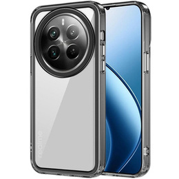Θήκη για Realme 12 Pro 5G / 12 Pro+ 5G, Fusion Hybrid, διαφανής / μαύρη