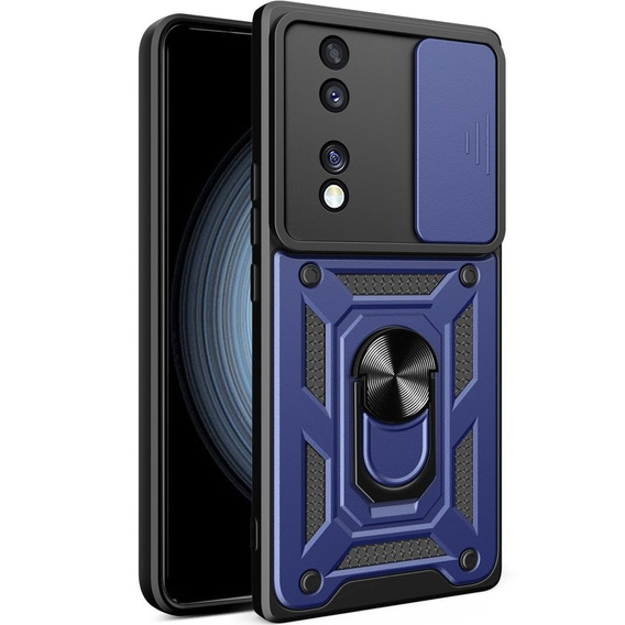 Θήκη για Honor 70 5G, CamShield Slide, μπλε